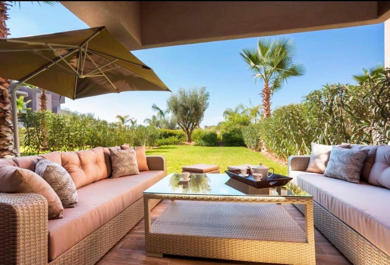 Appartement De Luxe Avec Jardin Prive 马拉喀什 外观 照片